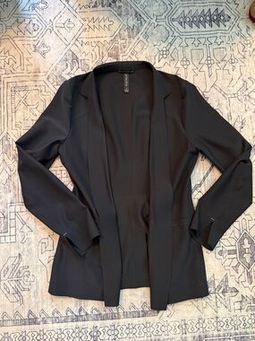 Athleta Cosmic Blazer Like New Size 8 professional Black Blazer